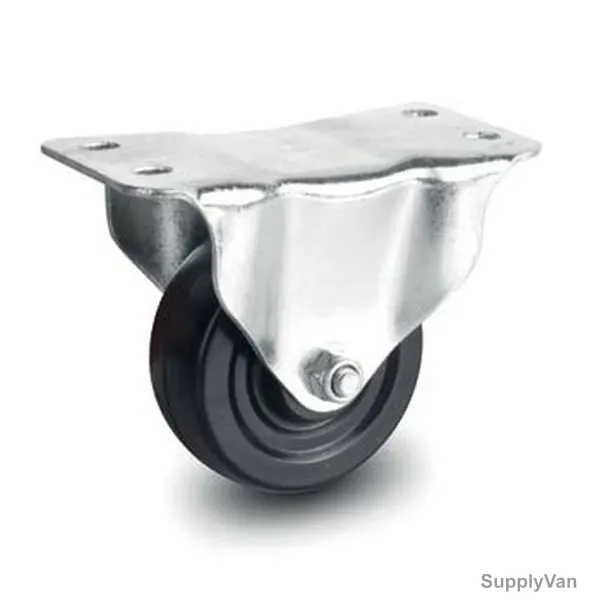 Fix Plate Caster, 080050, Light Duty, 5CM, 40Kg