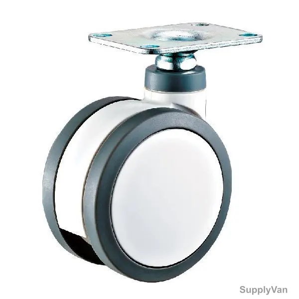 Maxwel Medical Twin Wheel Caster, MW-D3001-75, 7.5CM, 60 KG
