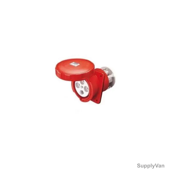 Gewiss 10 Deg Flush Mounting Socket Outlet, GW62283, IP67, 32A, 3P+E