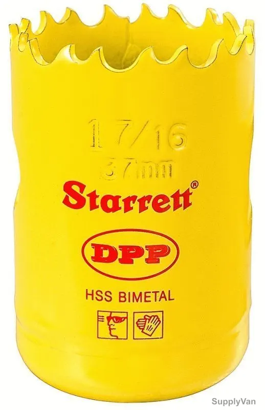 Starrett Dual Pitch Professional Hole Saw, DH0176, 37mm