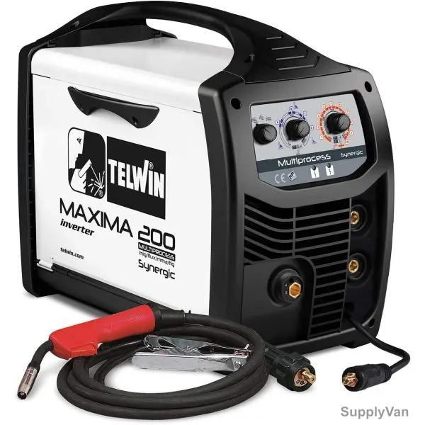 Telwin Electrode Welding Machine, 816087, Maxima 200 Synergic, 230V