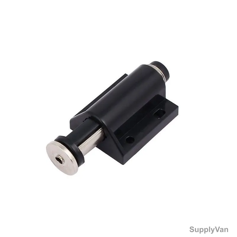 Yingda Single Magnetic Door Catcher, YD-906A, Iron and Plastic, 29x34MM, Black