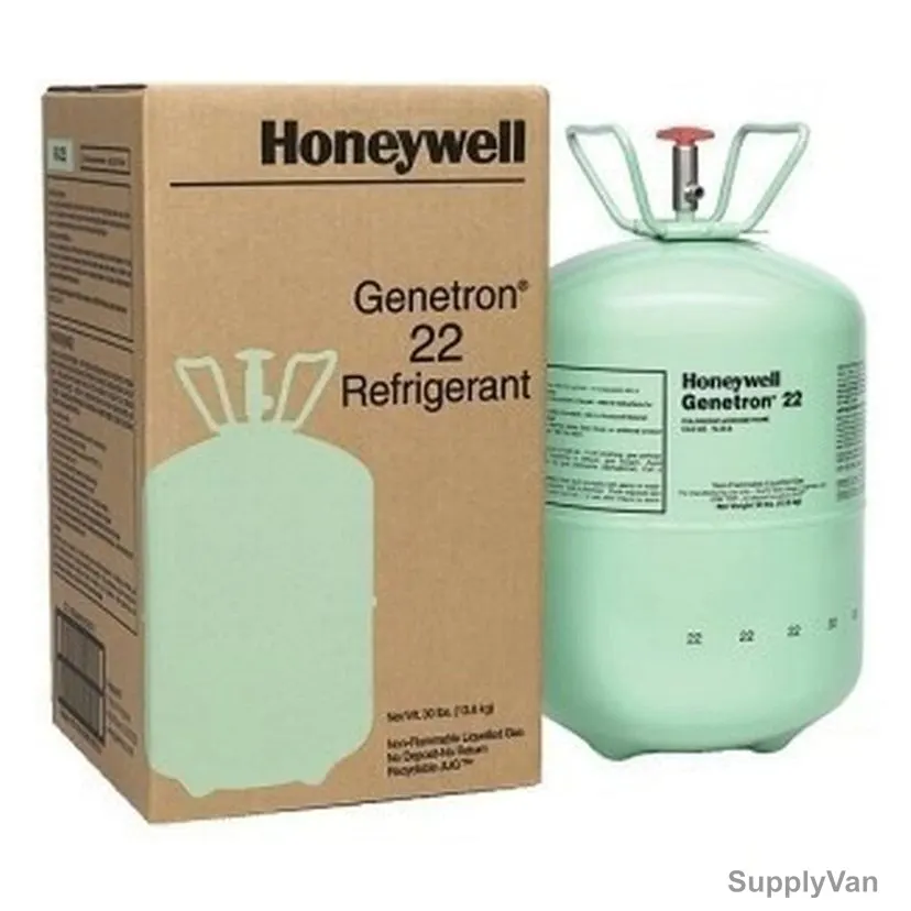 Honeywell Fluorine Refrigerant Gas, R-22, HCFC, 13.6 Kg