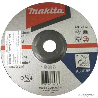 Makita Metal Cutting Wheel, B-21200, A36T, 115mm