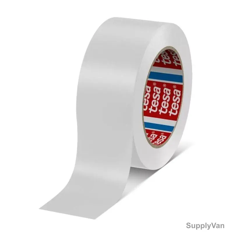Tesa Floor Marking Tape, 4169, Professional, 50MM x 30 Mtrs, White