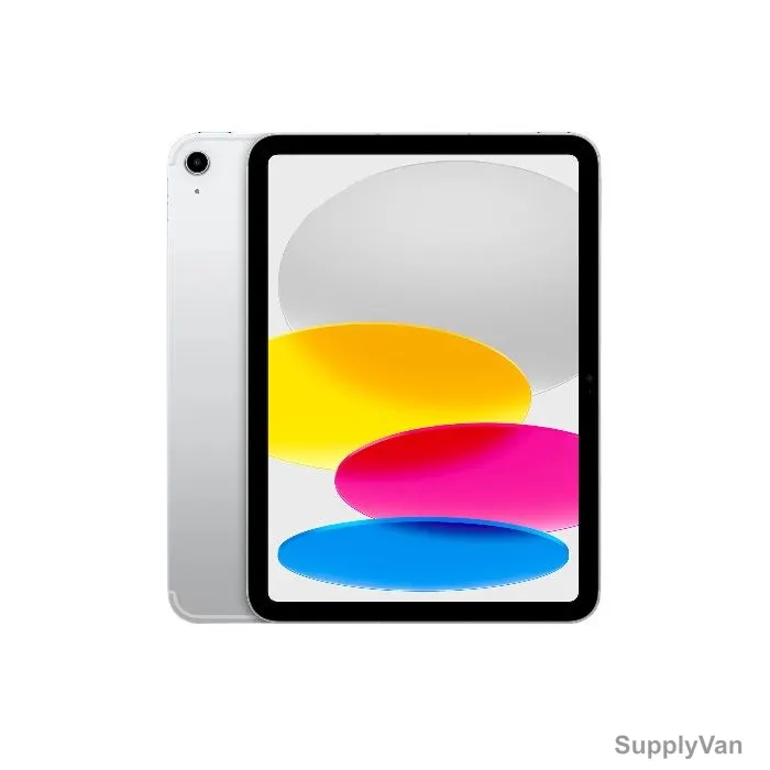 Apple iPad 11th Generation Tablet With Screen Guard and Case, A16, 12MP, 11 Inch Display Size, WiFi+Cellular, 256GB Storage, Silver — image 1