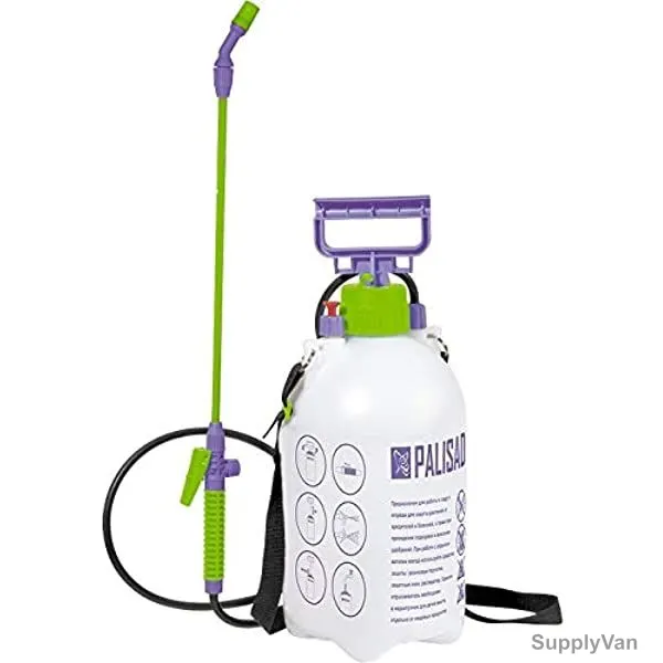 Palisad Garden Sprayer With Pump, Hose and Sprinkler, 647508, 1.2 Mtrs, 40 PSI, 7 Ltrs, Multicolor