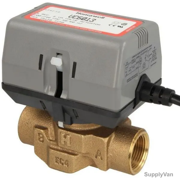Honeywell 2 Way Electric Valve Actuator, VC6013AP1000T, 220VAC, 1 Inch — image 1