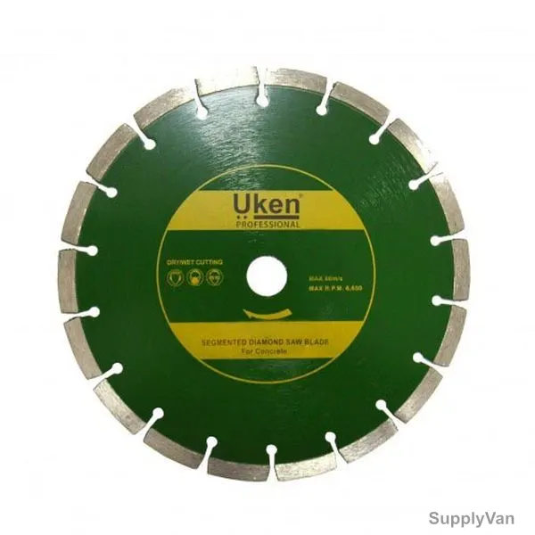 Uken Concrete Cutting Diamond Blade, UC125C, 125MM