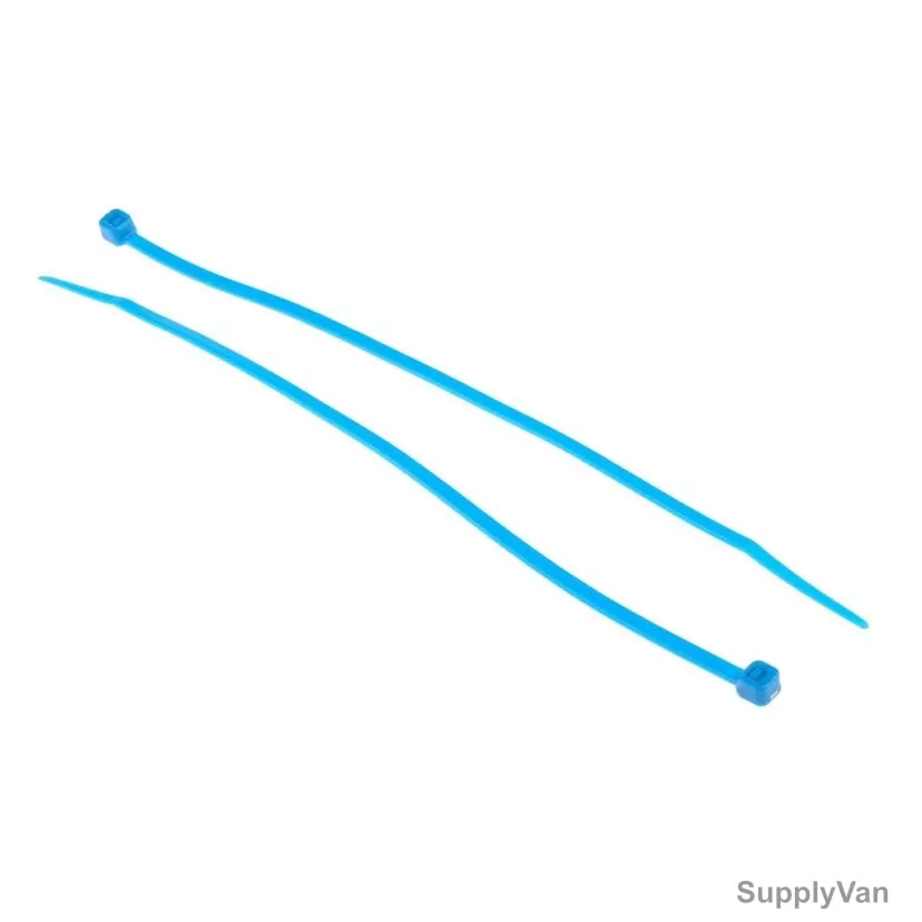 Speedwell Cable Tie, BNT4830, Nylon, 4.8MM Thk x 280MM Length, Blue, 100 Pcs/Pack