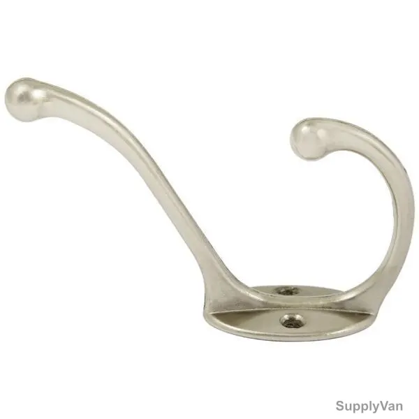 Hat And Coat Hook Wall Hanger, Metal, 2 Inch