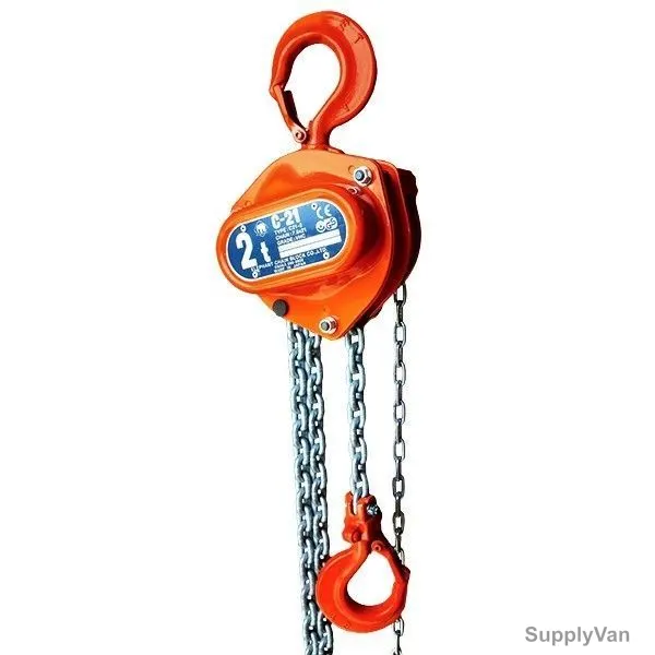 Elephant Manual Chain Hoist, C21-0.5, 0.5 Ton x 3 Mtrs