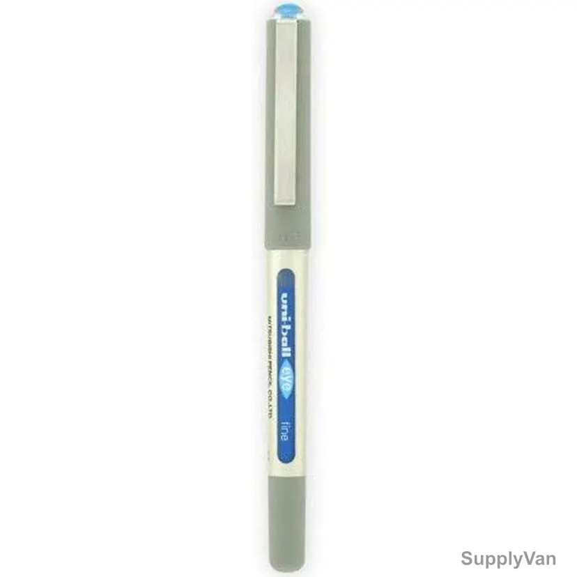 Uni-Ball Roller Ball Pen, UB157, Eye, 0.5MM, Blue, 12 Pcs/Pack