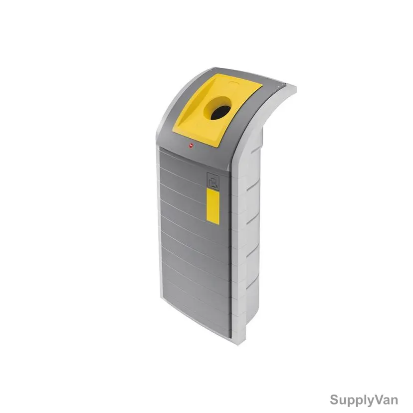 Hailo Waste Bin, HLO-0912-520, ProfiLine WSB, 120 Litres, Yellow