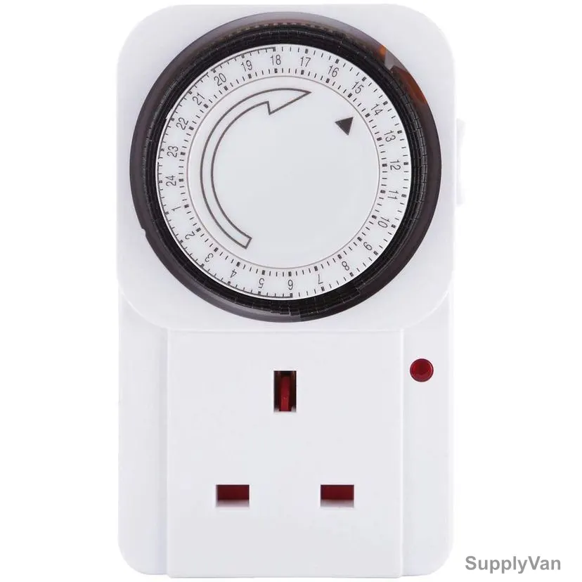 Soyang Program Timer, TS-ME1, 24 Hrs, 3120W, White — image 1