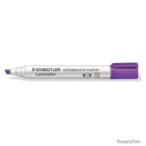 Staedtler Lumocolor White Board Marker, ST-351B-06, 5.0MM Tip Size, Violet, 10 Pcs/Pack