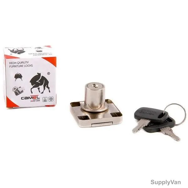 Camel Cabinet Lock, SH-CAMEL-16m, 16MM, Chrome