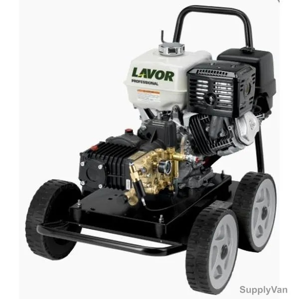 Lavor GX-390 Honda Engine Cold Water High Pressure Cleaner, THERMIC-13H, 2237W, 1700 RPM, Black and White