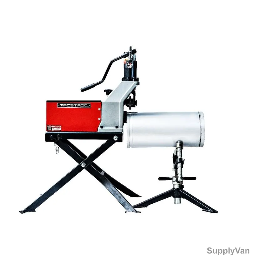 Macstroc Roll Grooving Machine, MRG-8V1, 800W, 1-8 Inch Pipe Capacity — image 1