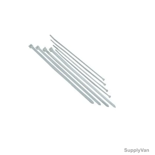 RR Nylon Cable Tie, RR-4348WH, 430 x 4.8MM, White, 100 Pcs/Pack