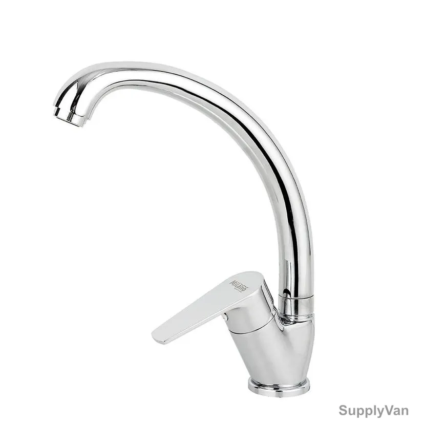 Milano Single Lever Sink Mixer, Glory, Brass, Chrome Finish