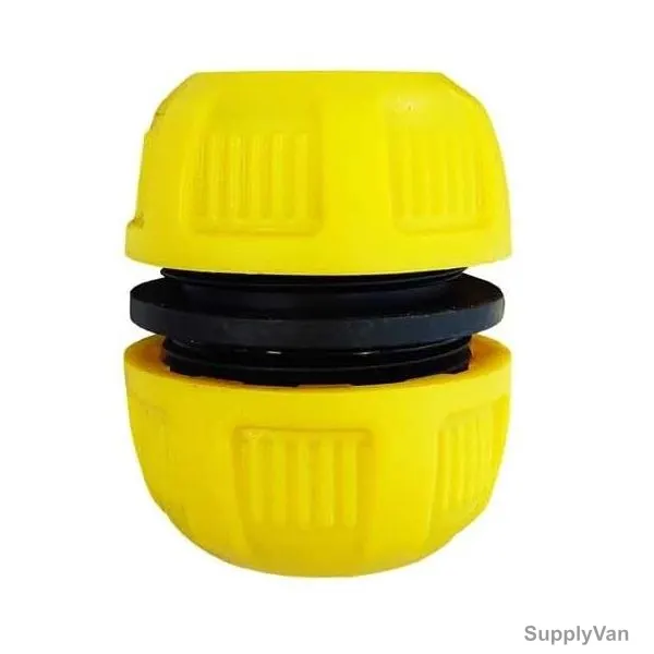 Novex 2 Way Hose Connector, NGT-109, Plastic, Yellow