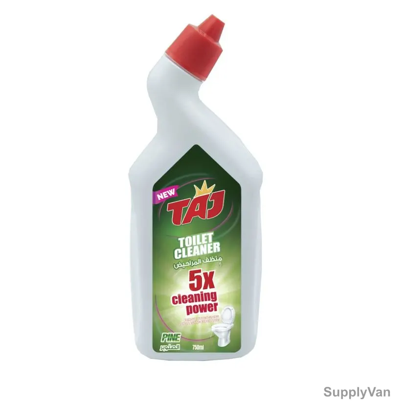 Taj Toilet Cleaner, Pine, 750ML, 12 Pcs/Pack
