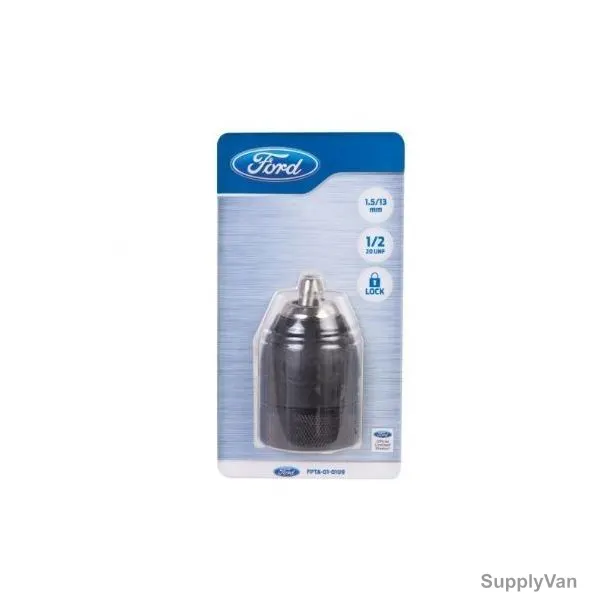 Ford Drill Keyless Chuck, FPTA-01-0109, 0.8-10MM, Black
