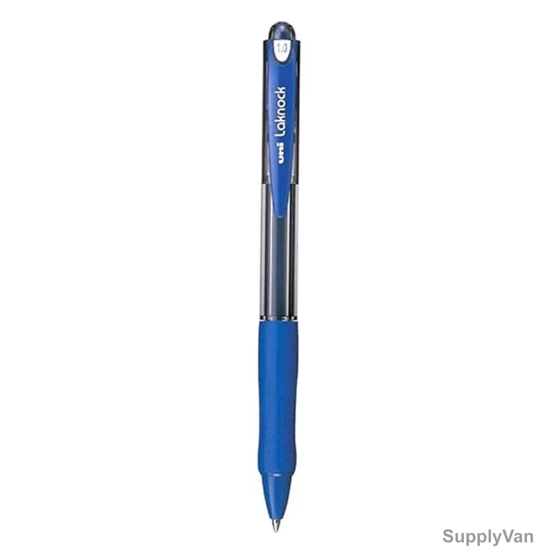 Uni-Ball Ball Point Pen, SN100M-01BE, Laknock, 1.0MM Tip, Blue