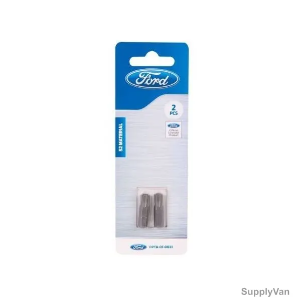 Ford Screw Driving Bits, FPTA-01-0031, T40, 25MM, Silver, 2PCS