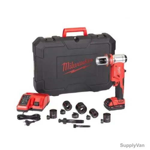 Milwaukee Force Logic Hydraulic Knockout Punch Kit, M18HKP-201CA, 18V, 2.0Ah — image 1
