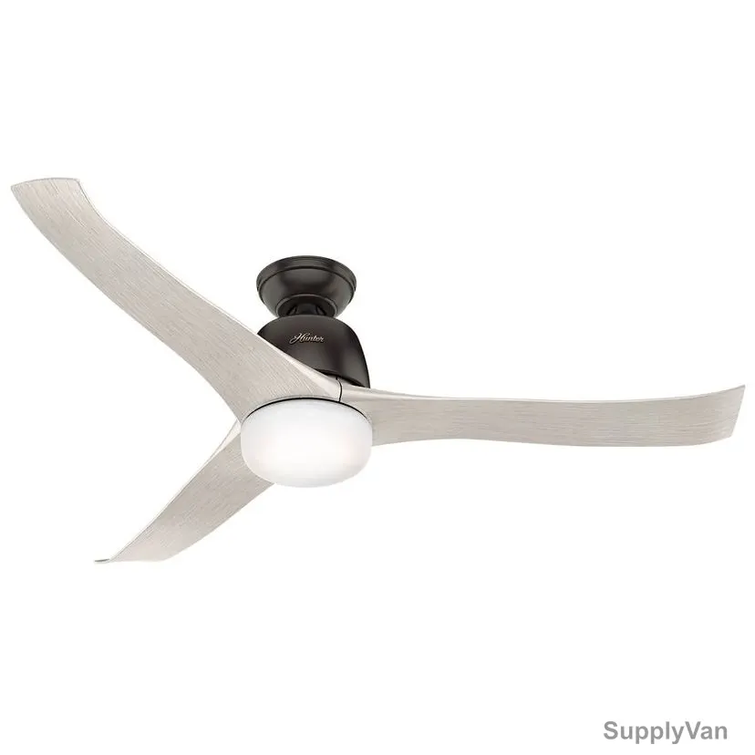 Hunter Ceiling Fan, HT-50964, Harmony, 3 Blade, 54 Inch, Noble Bronze — image 1