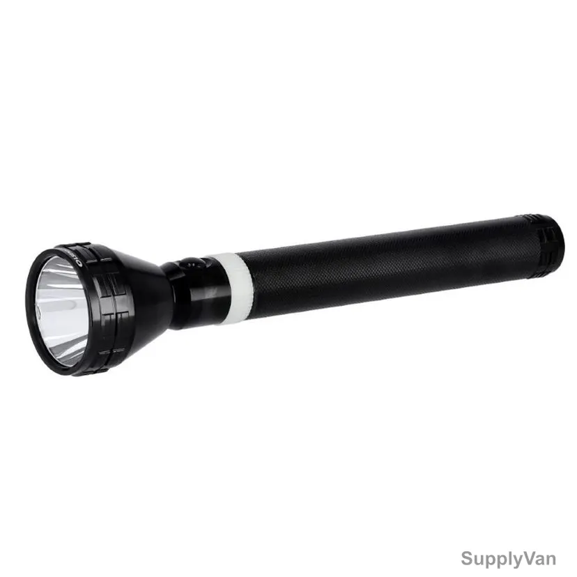 Olsenmark Rechargeable LED Flashlight With Night Glow, OMFL2610, 356MM