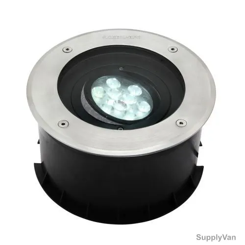 Lutec Outdoor LED Inground Light W/ Driver, 7037A-18W, 18W, 4000K