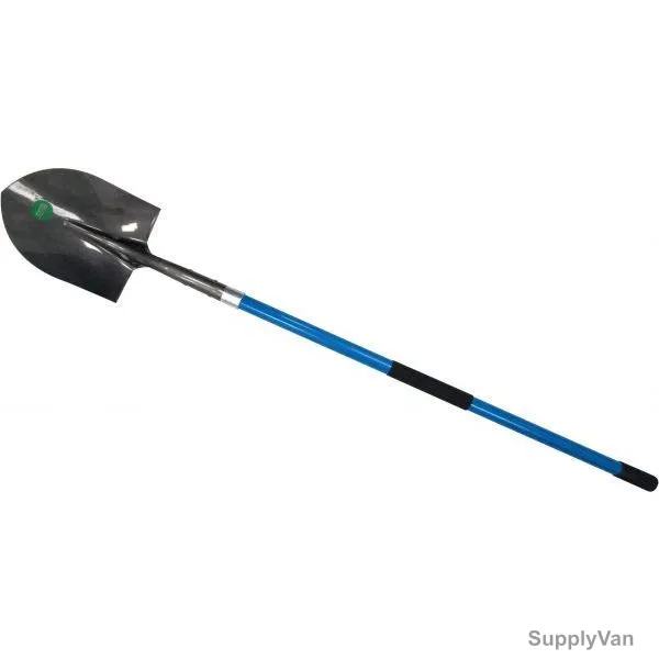 Hifazat Fiber Handle Shovel, SHGT-GT-FHSVL, 125MM, Black and Blue