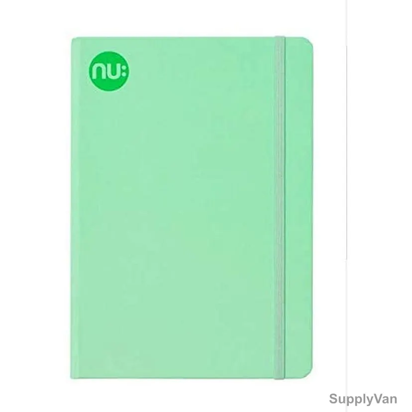 Nuco Journal Notebook, Spectrum, A5, 80 Gsm, 160 Pages, Green