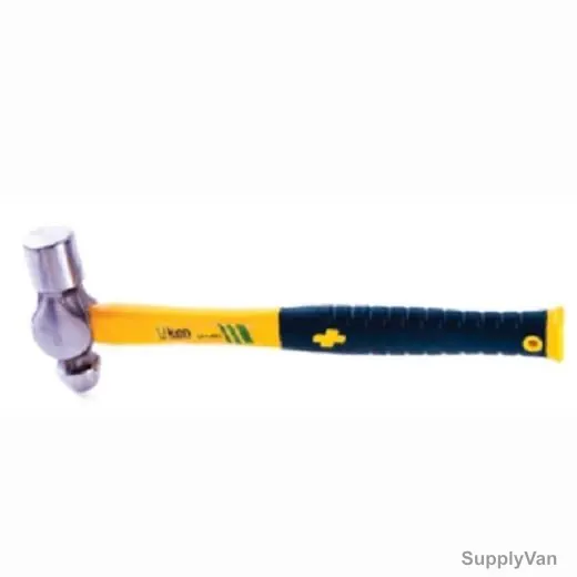 Uken Ball Pein Hammer, UH14004, High Grip, Drop-Forged Steel, TPR/Fiber
