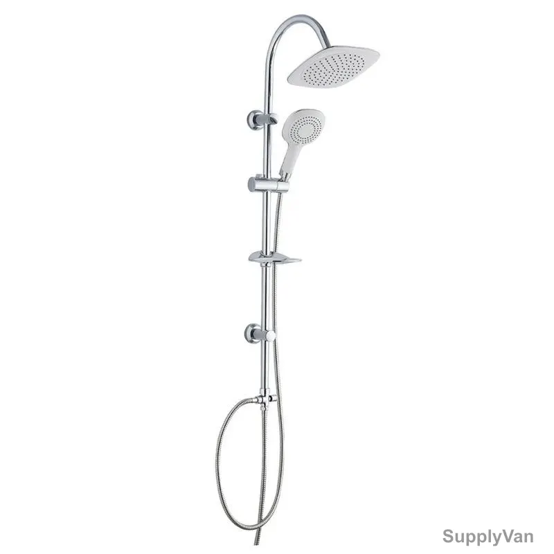 Milano Rain Shower Set, L107-SW-RND, Anneta, Stainless Steel, Chrome Finish