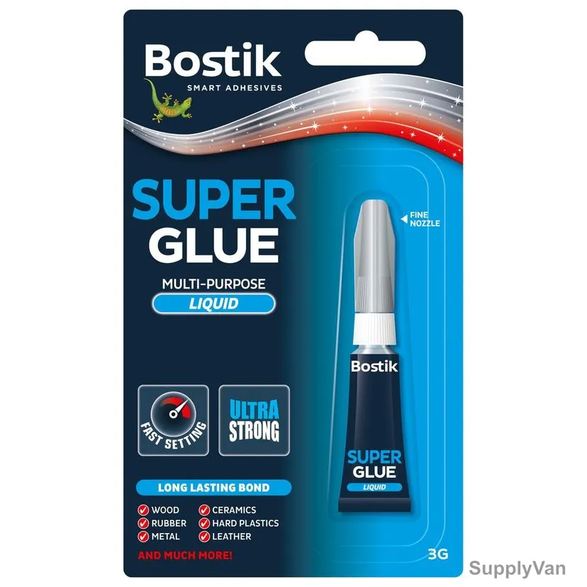 Bostik Multi-Purpose Super Glue Liquid, 30813340, 3GM — image 1