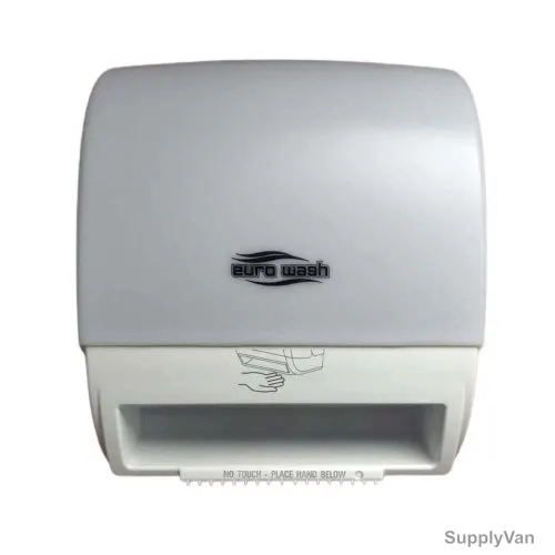 Eurowash Auto Cut Sensor Operated Towel Dispenser, 235, Plastic, White