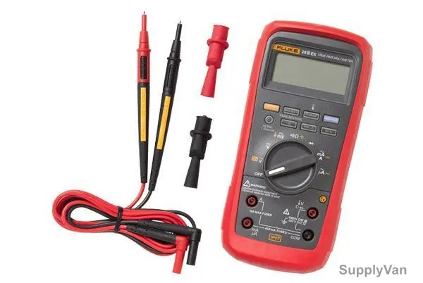 Fluke Intrinsically Safe TRMS Digital Multimeter, 28-II-EX, 10A, 1000V
