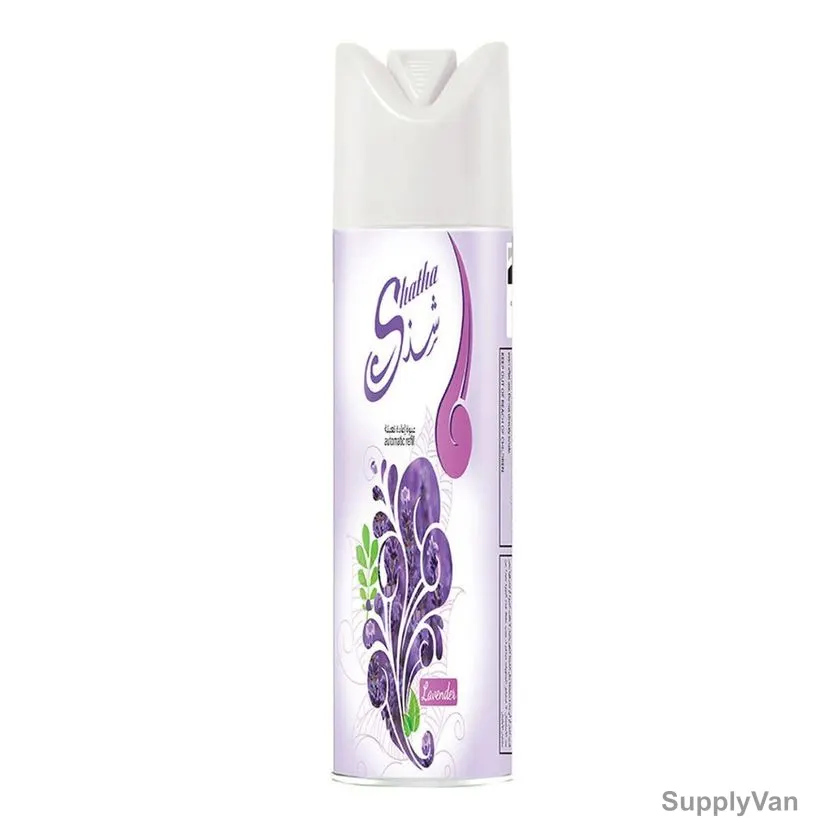 Shatha Automatic Air Freshener, Lavender, 250ML, 12 Pcs/Pack