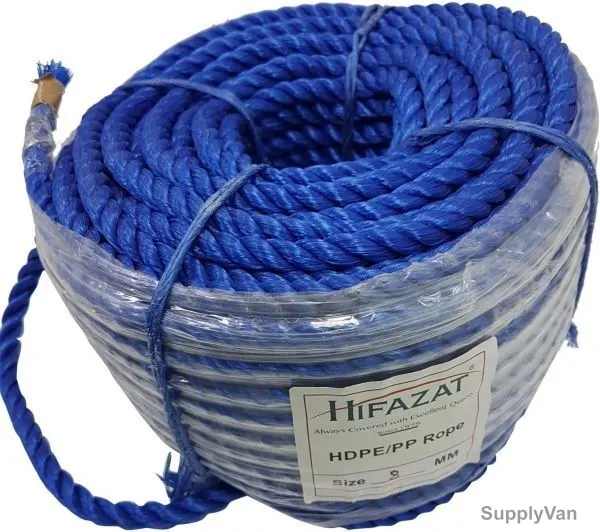 Hifazat Rope, SH-NR-840, Nylon, 8MM x 36.5 Mtrs, Red