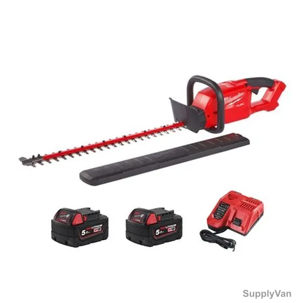 Milwaukee Hedge Trimmer Kit, M18CHT-502, Fuel, 18V, 610MM, 5 Pcs/Kit — image 1