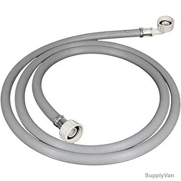 WaterWave Washing Machine Inlet Hose, 3/4-inch BSP, 2 Mtrs, Grey — image 1