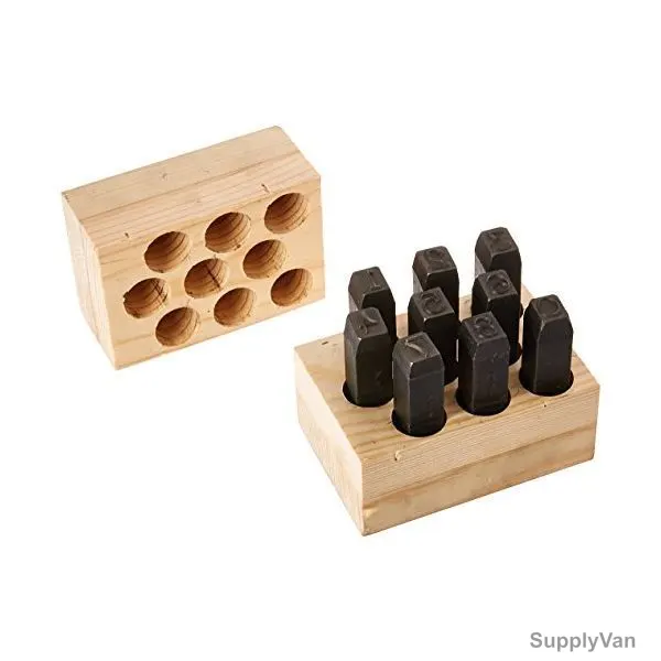 Young Bros Stamp Figure Set, 09093, 1/2 Inch, 9PCS