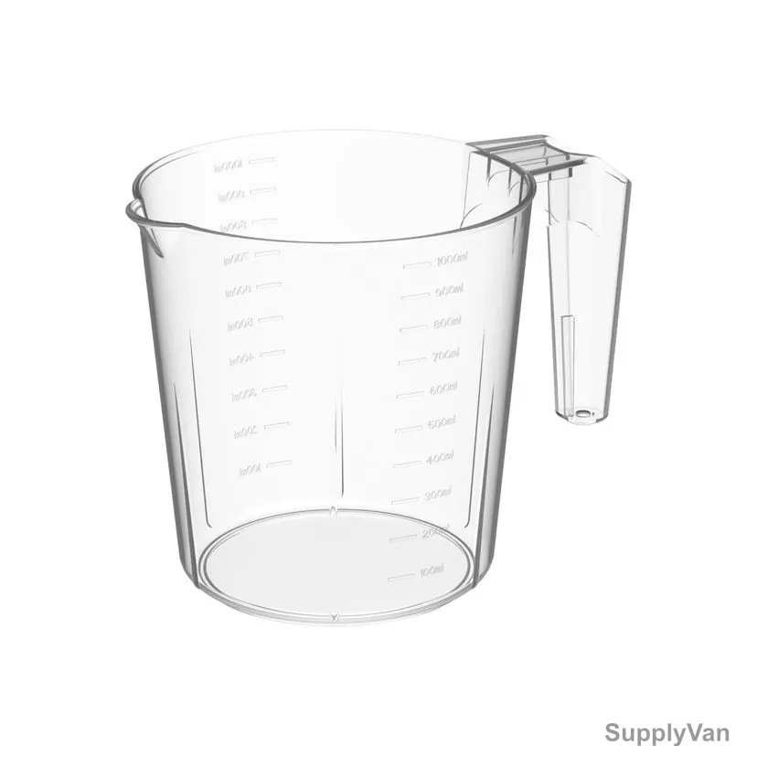 Cosmoplast Measuring Cup, IFHHKI324TP, Plastic, 1 Ltr, Transparent — image 1