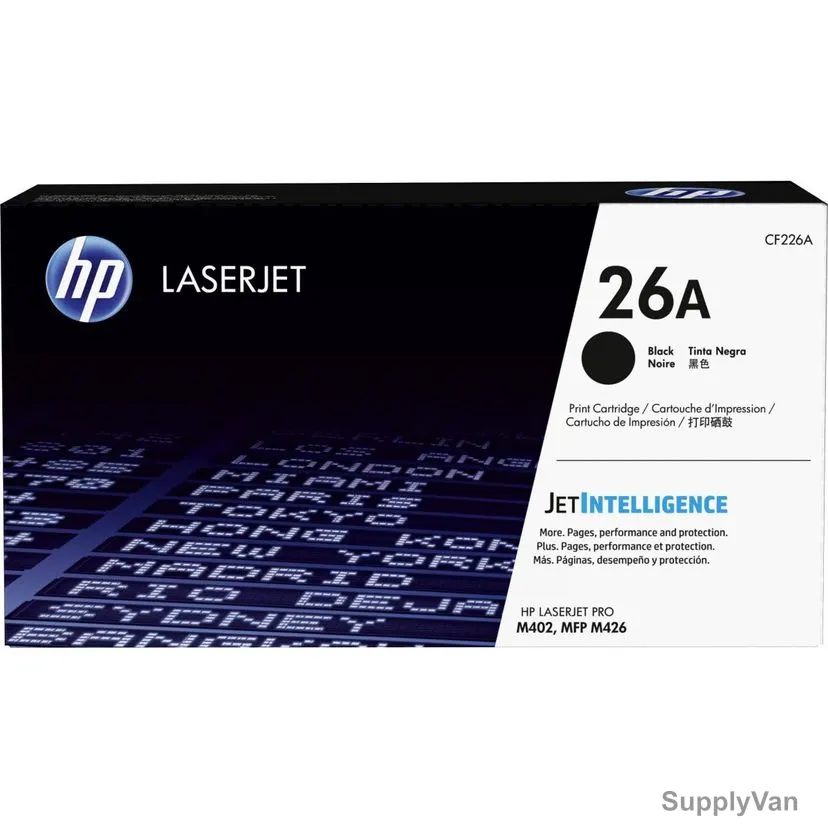 HP Original LaserJet Toner Cartridge, CF226A, 26A, Black — image 1
