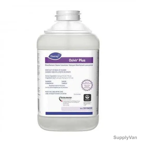 Diversey Disinfectant Cleaner, Oxivir Plus, 2.9 Ltrs