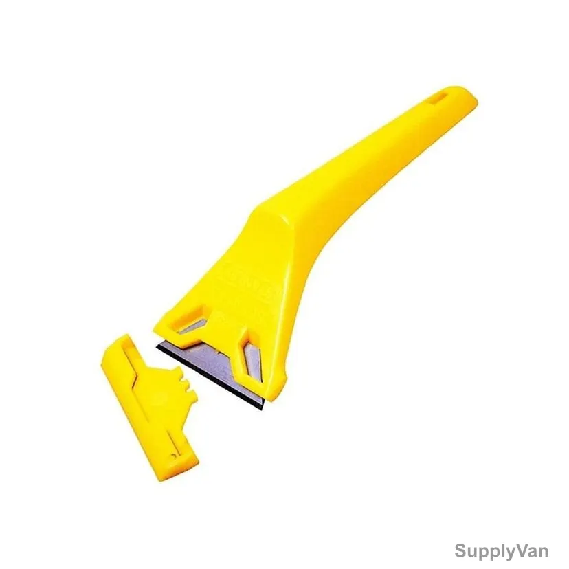Akc Plastic Scrapper, SC09, Yellow